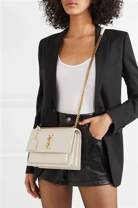 ysl white shoulder bag|ysl shoulder bag price.